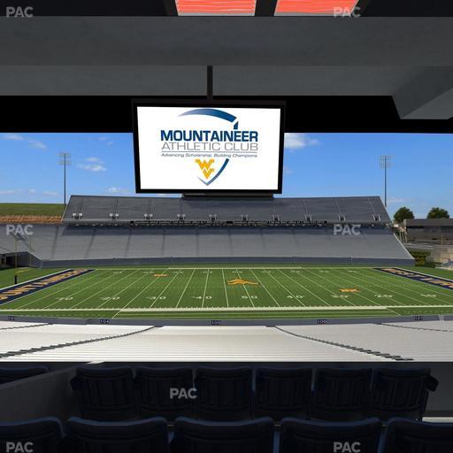 Mountaineer Field at Milan Puskar Stadium - Section Field Box 18 Seat View
