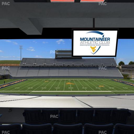 Mountaineer Field at Milan Puskar Stadium - Section Field Box 19 Seat View