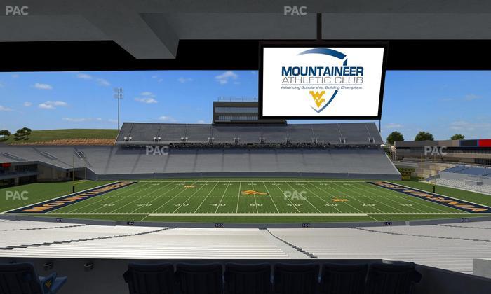 Mountaineer Field at Milan Puskar Stadium - Section Field Box 19 Seat View