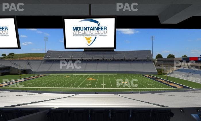 Mountaineer Field at Milan Puskar Stadium - Section Field Box 22 Seat View