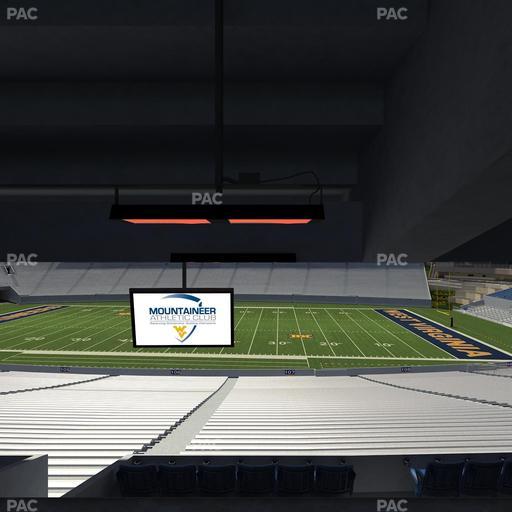 Mountaineer Field at Milan Puskar Stadium - Section Field Box 24 Seat View