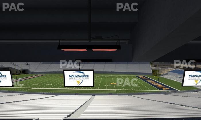 Mountaineer Field at Milan Puskar Stadium - Section Field Box 24 Seat View