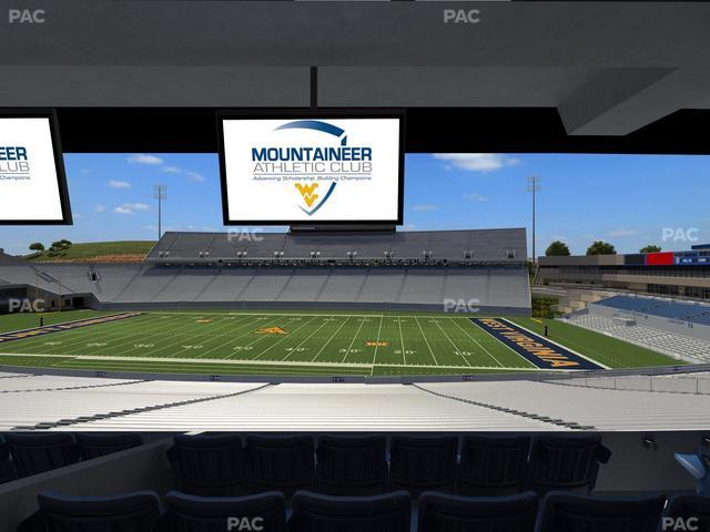 Mountaineer Field at Milan Puskar Stadium - Section Field Box 26 Seat View