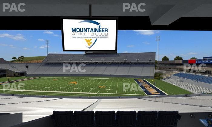 Mountaineer Field at Milan Puskar Stadium - Section Field Box 28 Seat View