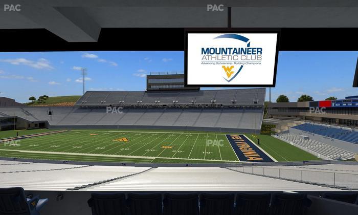 Mountaineer Field at Milan Puskar Stadium - Section Field Box 29 Seat View