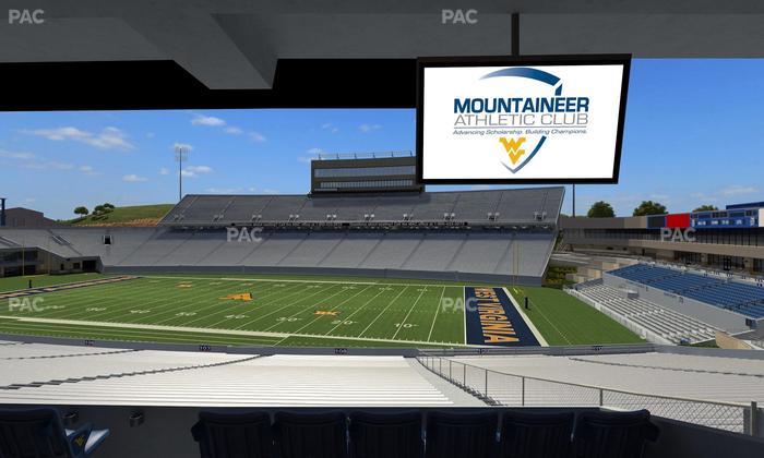 Mountaineer Field at Milan Puskar Stadium - Section Field Box 31 Seat View