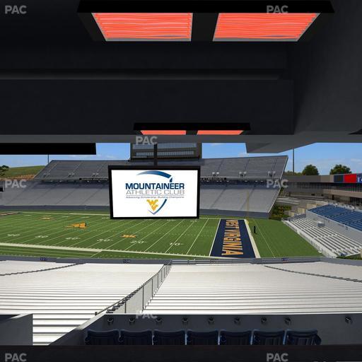 Mountaineer Field at Milan Puskar Stadium - Section Field Box 32 Seat View