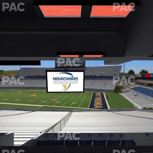 Mountaineer Field at Milan Puskar Stadium - Section Field Box 32 Seat View