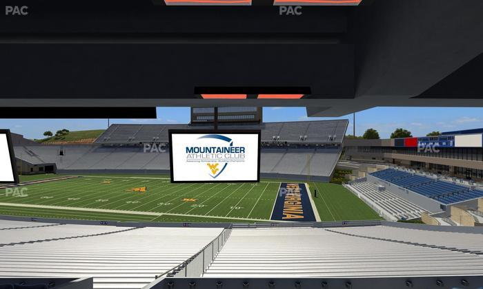 Mountaineer Field at Milan Puskar Stadium - Section Field Box 32 Seat View