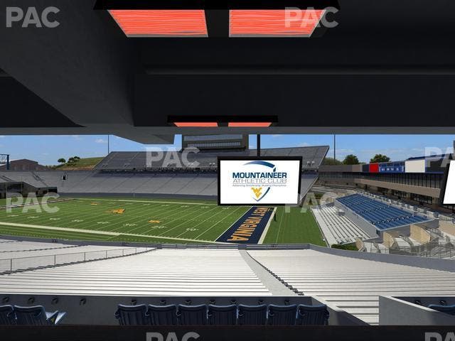 Mountaineer Field at Milan Puskar Stadium - Section Field Box 35 Seat View