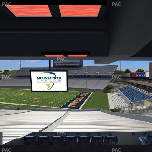 Mountaineer Field at Milan Puskar Stadium - Section Field Box 36 Seat View