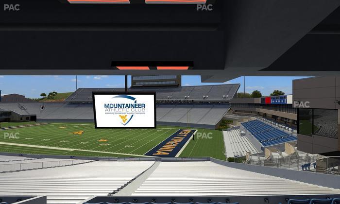 Mountaineer Field at Milan Puskar Stadium - Section Field Box 36 Seat View