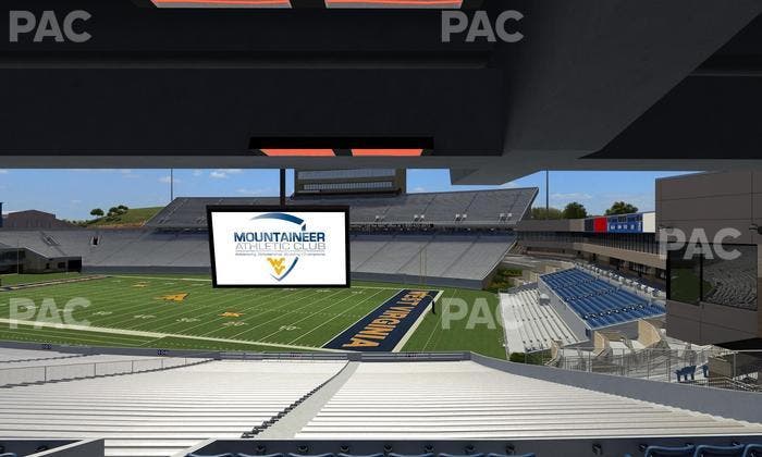 Mountaineer Field at Milan Puskar Stadium - Section Field Box 36 Seat View