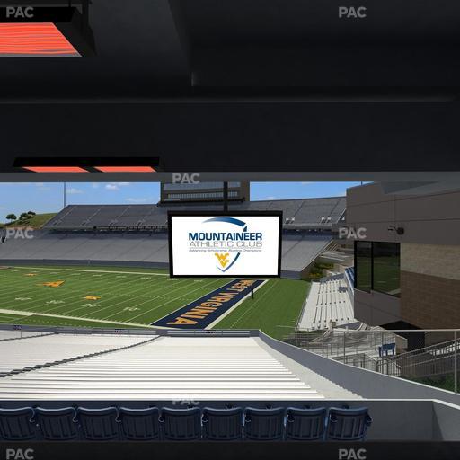 Mountaineer Field at Milan Puskar Stadium - Section Field Box 38 Seat View