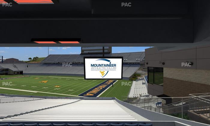 Mountaineer Field at Milan Puskar Stadium - Section Field Box 38 Seat View