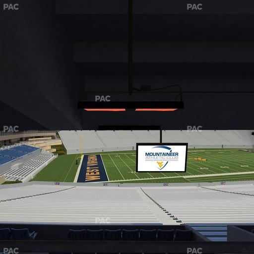 Mountaineer Field at Milan Puskar Stadium - Section Field Box 45 Seat View