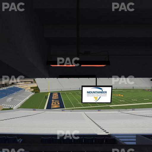 Mountaineer Field at Milan Puskar Stadium - Section Field Box 45 Seat View