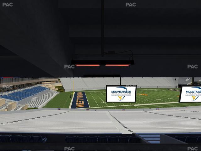 Mountaineer Field at Milan Puskar Stadium - Section Field Box 45 Seat View
