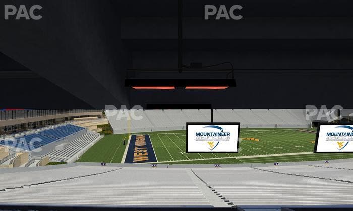 Mountaineer Field at Milan Puskar Stadium - Section Field Box 45 Seat View