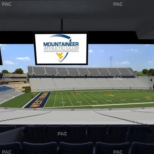 Mountaineer Field at Milan Puskar Stadium - Section Field Box 48 Seat View