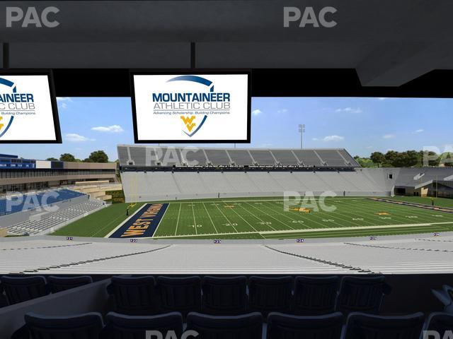 Mountaineer Field at Milan Puskar Stadium - Section Field Box 48 Seat View