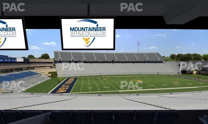 Mountaineer Field at Milan Puskar Stadium - Section Field Box 48 Seat View