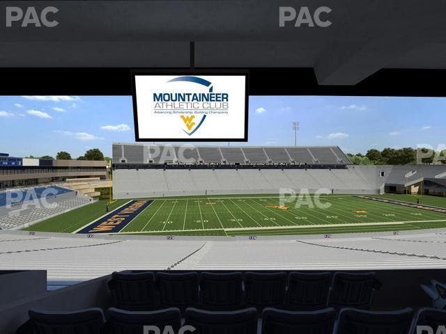 Mountaineer Field at Milan Puskar Stadium - Section Field Box 50 Seat View