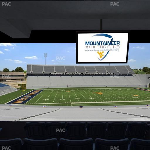 Mountaineer Field at Milan Puskar Stadium - Section Field Box 51 Seat View