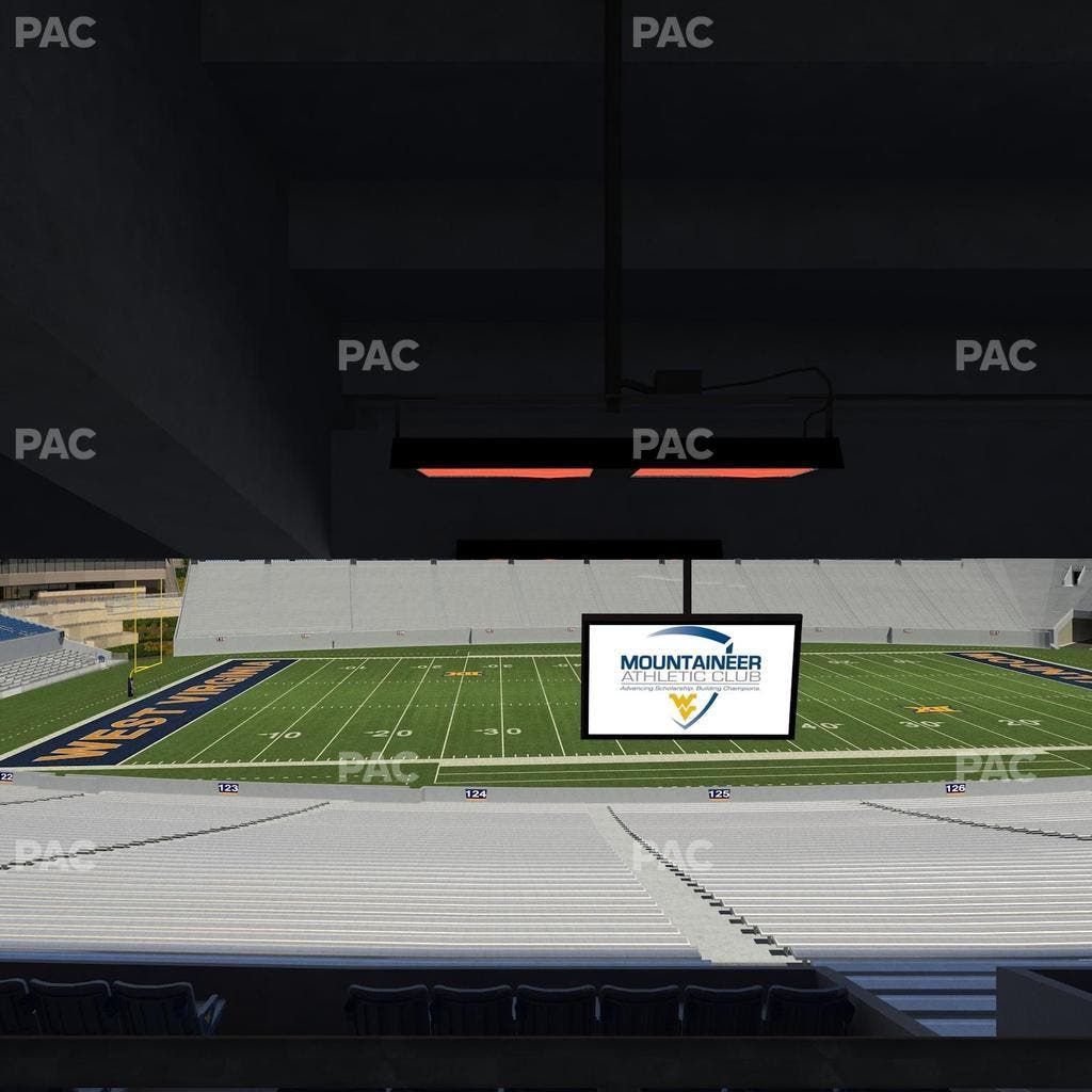 Mountaineer Field at Milan Puskar Stadium - Section Field Box 53 Seat View