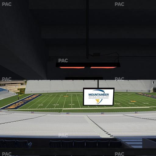 Mountaineer Field at Milan Puskar Stadium - Section Field Box 53 Seat View