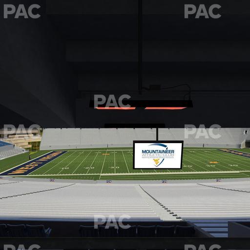 Mountaineer Field at Milan Puskar Stadium - Section Field Box 53 Seat View