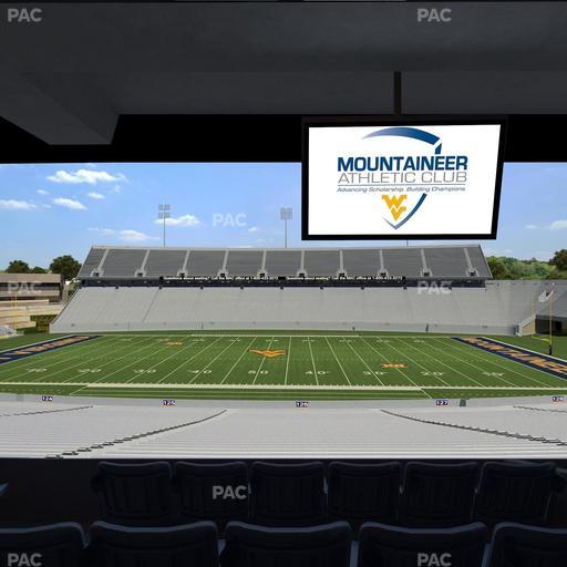 Mountaineer Field at Milan Puskar Stadium - Section Field Box 59 Seat View