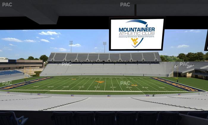 Mountaineer Field at Milan Puskar Stadium - Section Field Box 59 Seat View