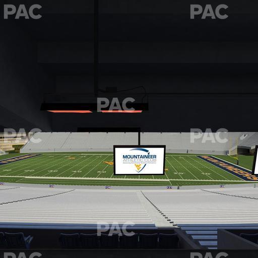 Mountaineer Field at Milan Puskar Stadium - Section Field Box 61 Seat View