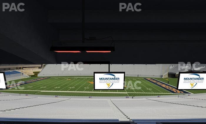 Mountaineer Field at Milan Puskar Stadium - Section Field Box 61 Seat View