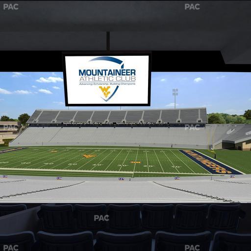 Mountaineer Field at Milan Puskar Stadium - Section Field Box 64 Seat View
