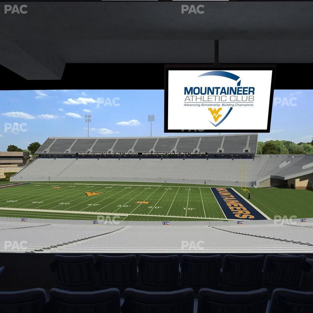 Mountaineer Field at Milan Puskar Stadium - Section Field Box 67 Seat View