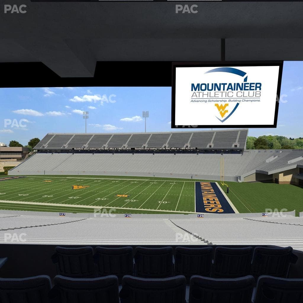 Mountaineer Field at Milan Puskar Stadium - Section Field Box 69 Seat View