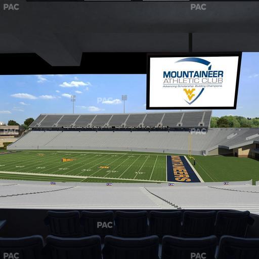 Mountaineer Field at Milan Puskar Stadium - Section Field Box 69 Seat View
