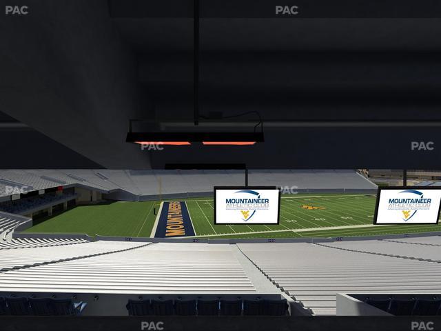 Mountaineer Field at Milan Puskar Stadium - Section Field Box 7 Seat View