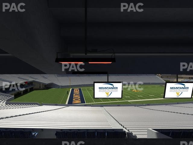 Mountaineer Field at Milan Puskar Stadium - Section Field Box 7 Seat View