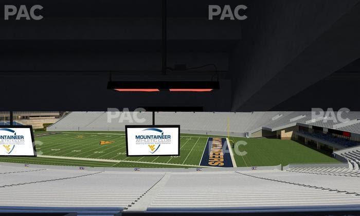 Mountaineer Field at Milan Puskar Stadium - Section Field Box 70 Seat View