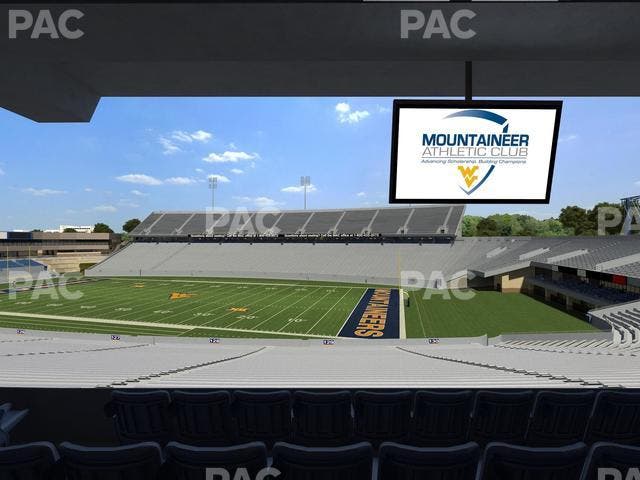 Mountaineer Field at Milan Puskar Stadium - Section Field Box 71 Seat View