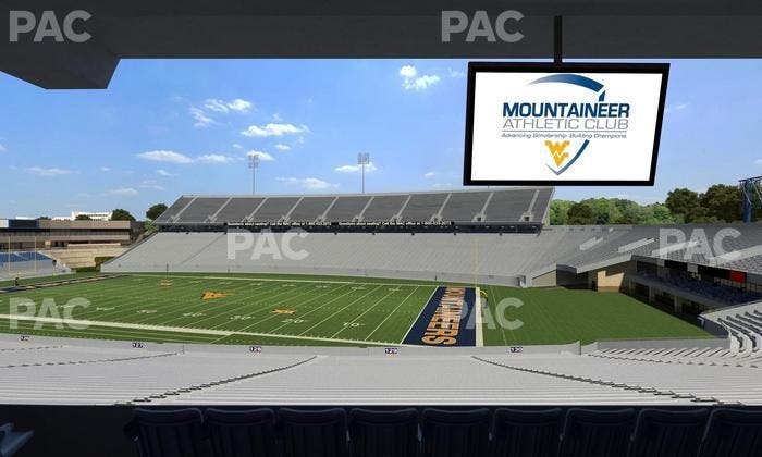 Mountaineer Field at Milan Puskar Stadium - Section Field Box 71 Seat View