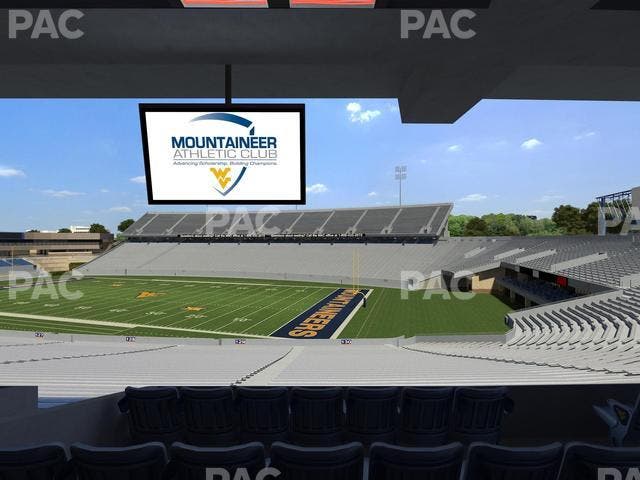 Mountaineer Field at Milan Puskar Stadium - Section Field Box 74 Seat View
