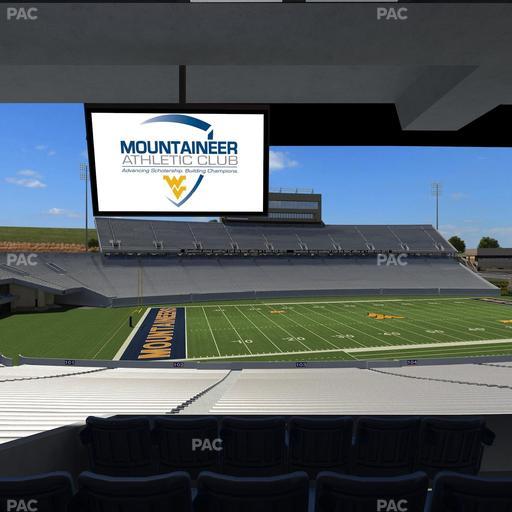 Mountaineer Field at Milan Puskar Stadium - Section Field Box 8 Seat View