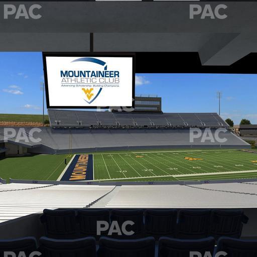 Mountaineer Field at Milan Puskar Stadium - Section Field Box 8 Seat View