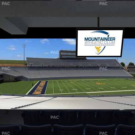 Mountaineer Field at Milan Puskar Stadium - Section Field Box 9 Seat View