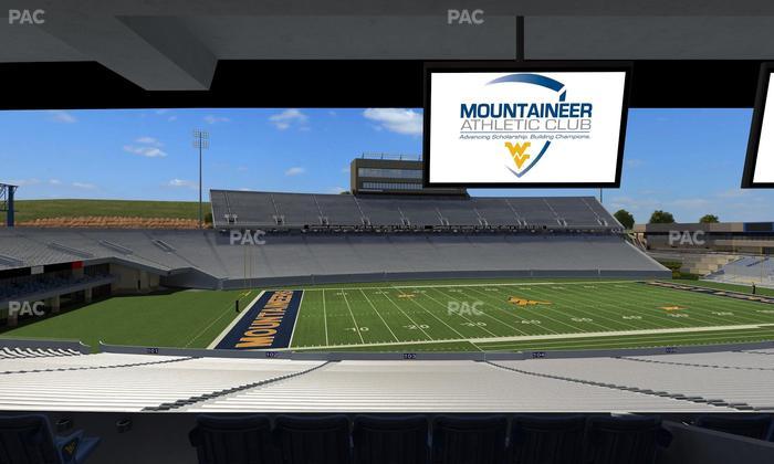 Mountaineer Field at Milan Puskar Stadium - Section Field Box 9 Seat View