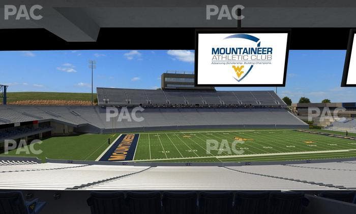 Mountaineer Field at Milan Puskar Stadium - Section Field Box 9 Seat View